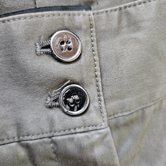 Dolce & Gabbana luxury taupe soft slightly flare classic low to mid-rise pants - Picture 8 of 9